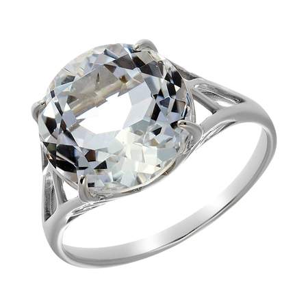 Серебряное кольцо-браслет с цирконием 9000310  Белогорск