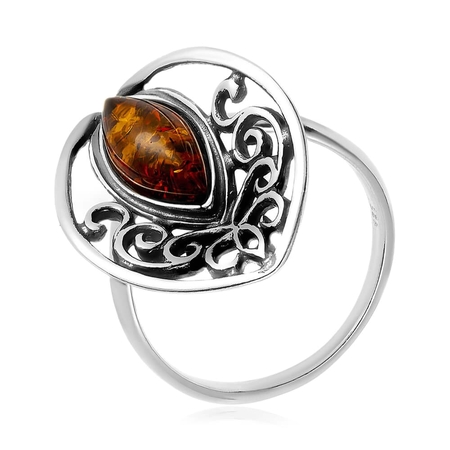Серебряное кольцо с аметистом и  Астрахань