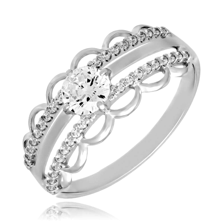 Серебряное кольцо с аметрином 9001060  Гомель
