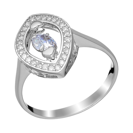 Серебряное кольцо с клинохлором 9000789  Хабаровск