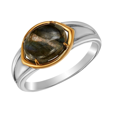 Серебряное кольцо с кубическим цирконием  Волгоград