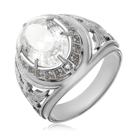 Серебряное кольцо с наносапфиром и  Бердск
