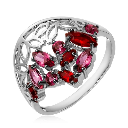 Серебряное кольцо с яшмой 9001008  Белгород