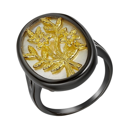 Серебряное кольцо со шпинелью 