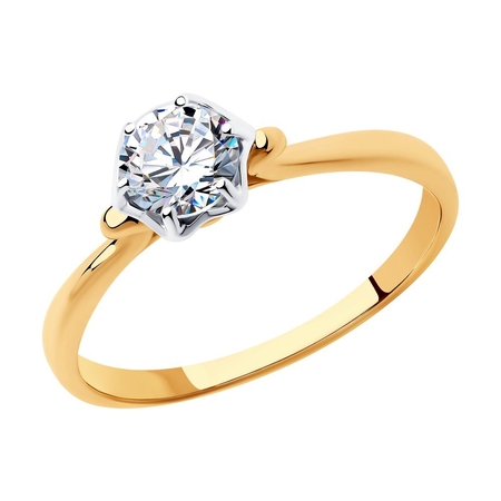 Золотое кольцо с бриллиантами и  Брянск