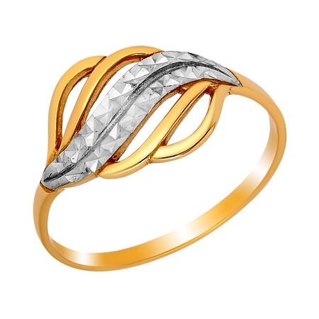 Золотое кольцо с изумрудами 9000450  Курск
